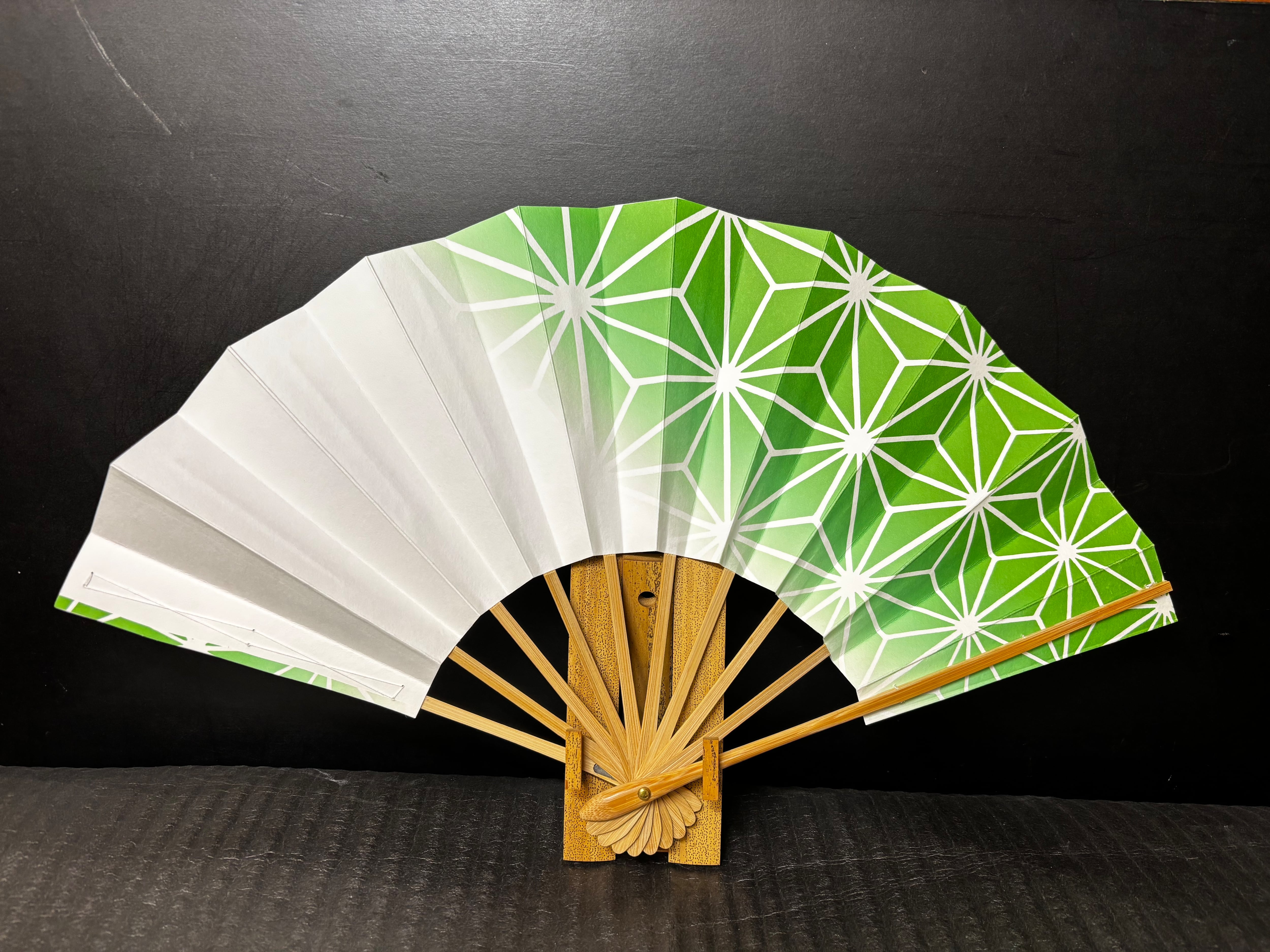舞扇子 松づくし 白竹【2308-206】 | 順扇堂オンライン