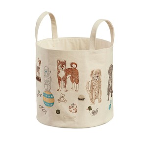 CORAL&TUSK [Dog Toy Canvas Medium Bucket] 犬モチーフ キャンバス バスケット (コーラル・アンド・タスク)