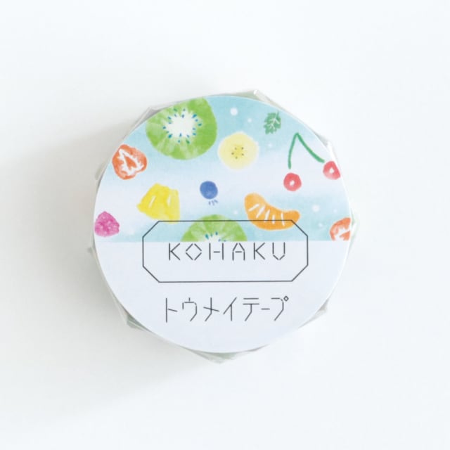 グリーンフラッシュ KOHAKU フルーツパンチ トウメイテープ 20mmクリアテープ GF02