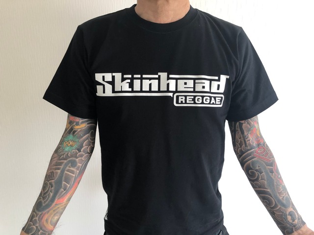 SKA-9 T-shirt "SKINHEAD REGGAE" Black×White | SKA-9 Online shop