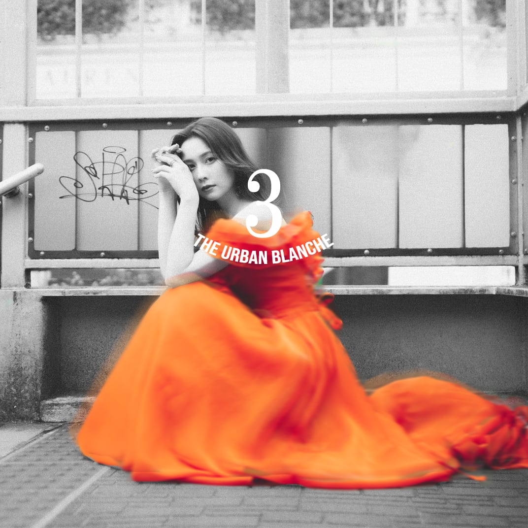 【THE URBAN BLANCHE】vitamin dress オレンジ
