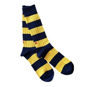 "Ivy Border -yellow" Socks 