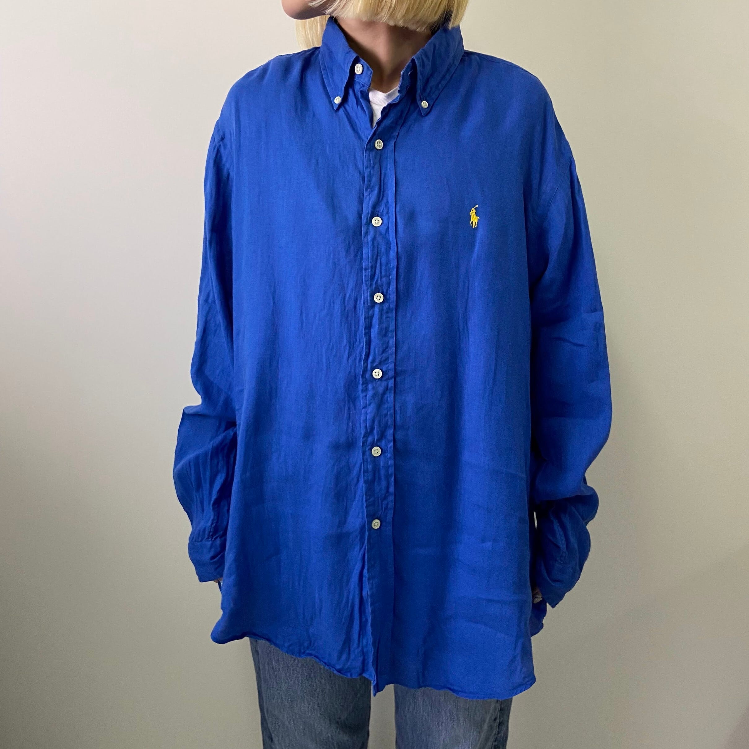 Ralph Lauren ラルフローレン CLASSIC FIT 長袖 ボタンダウンシャツ 