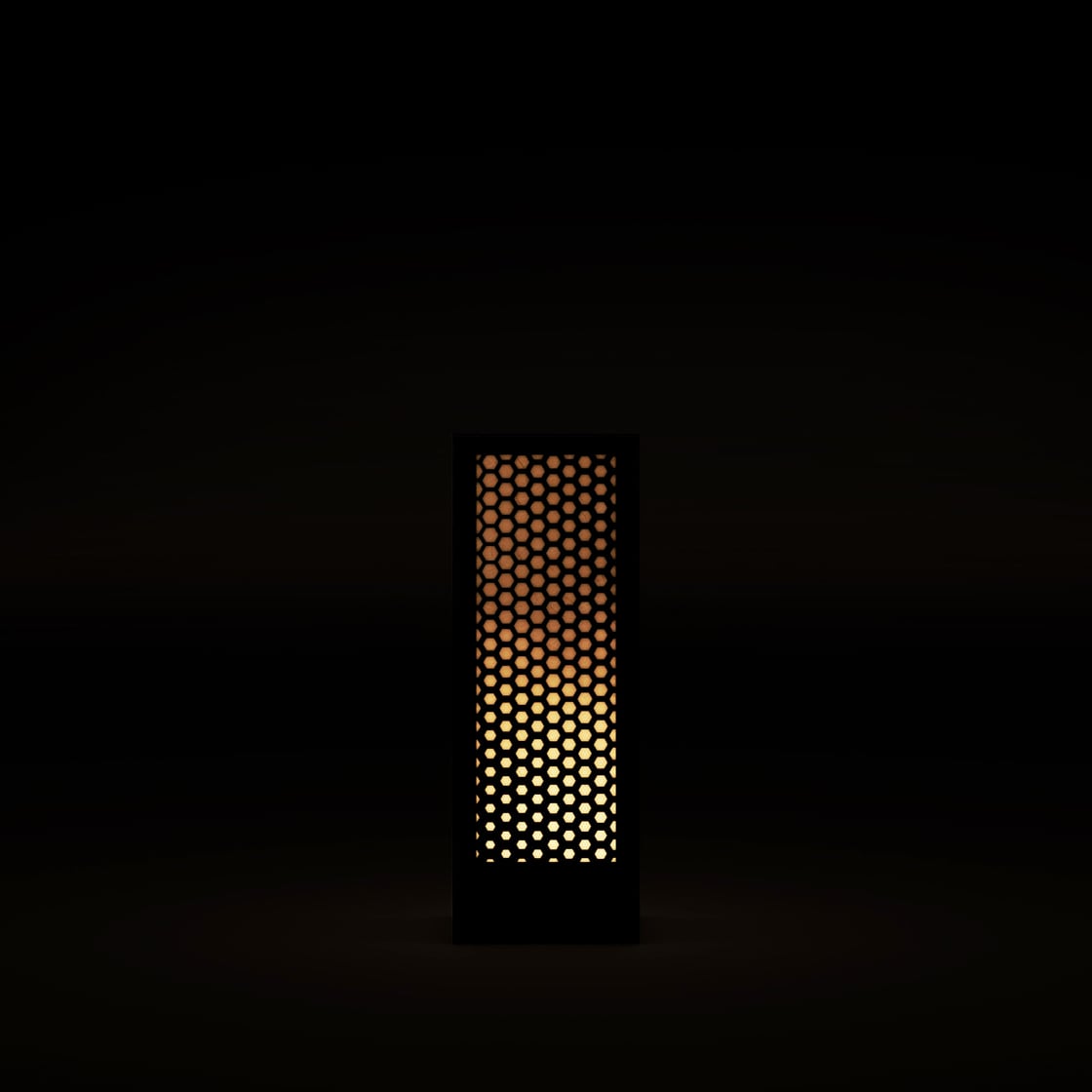 ミニ行灯 ハニカム - 置き型照明 Mサイズ | HESOLAB ONLINE SHOP