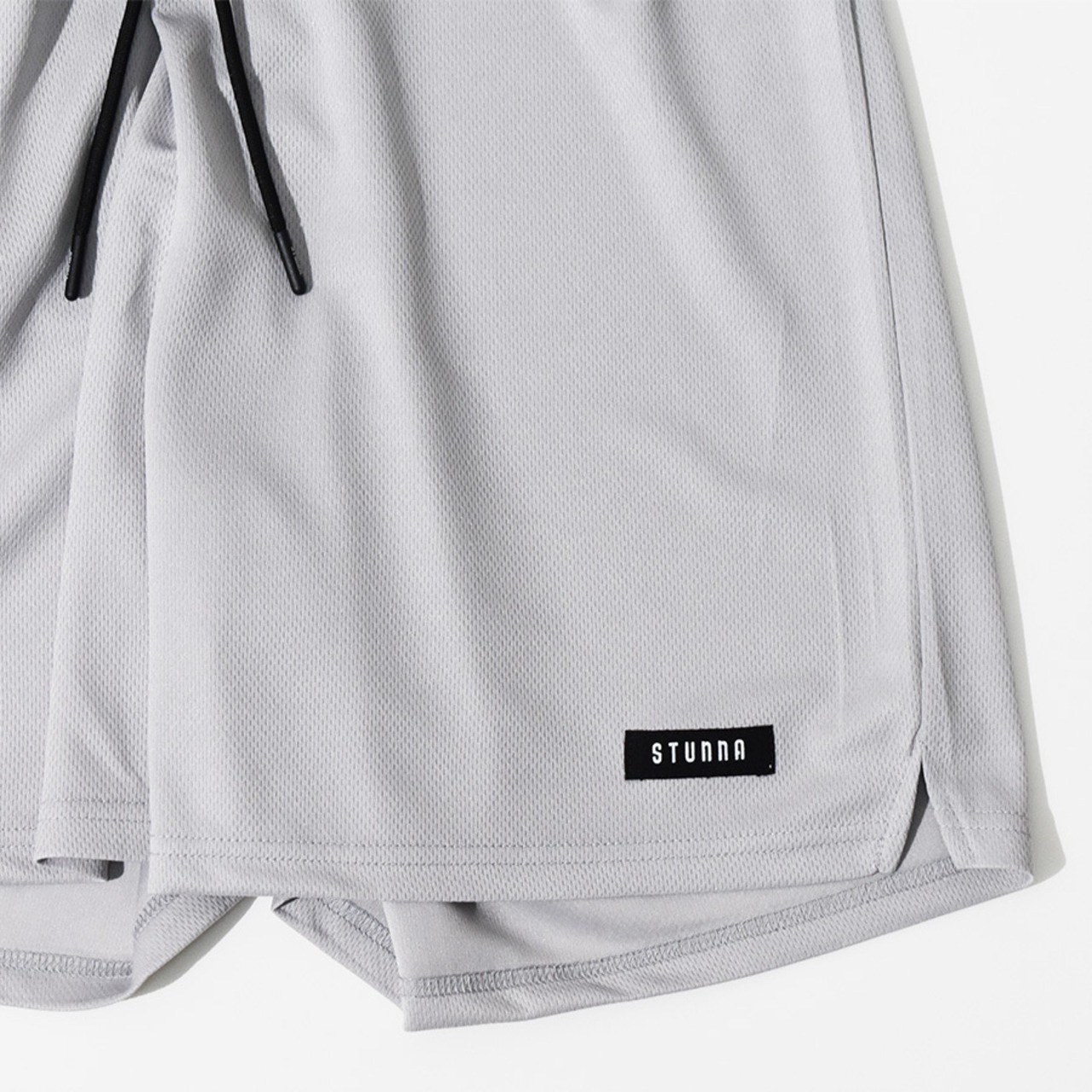 Standard mesh shorts :シルバーグレー