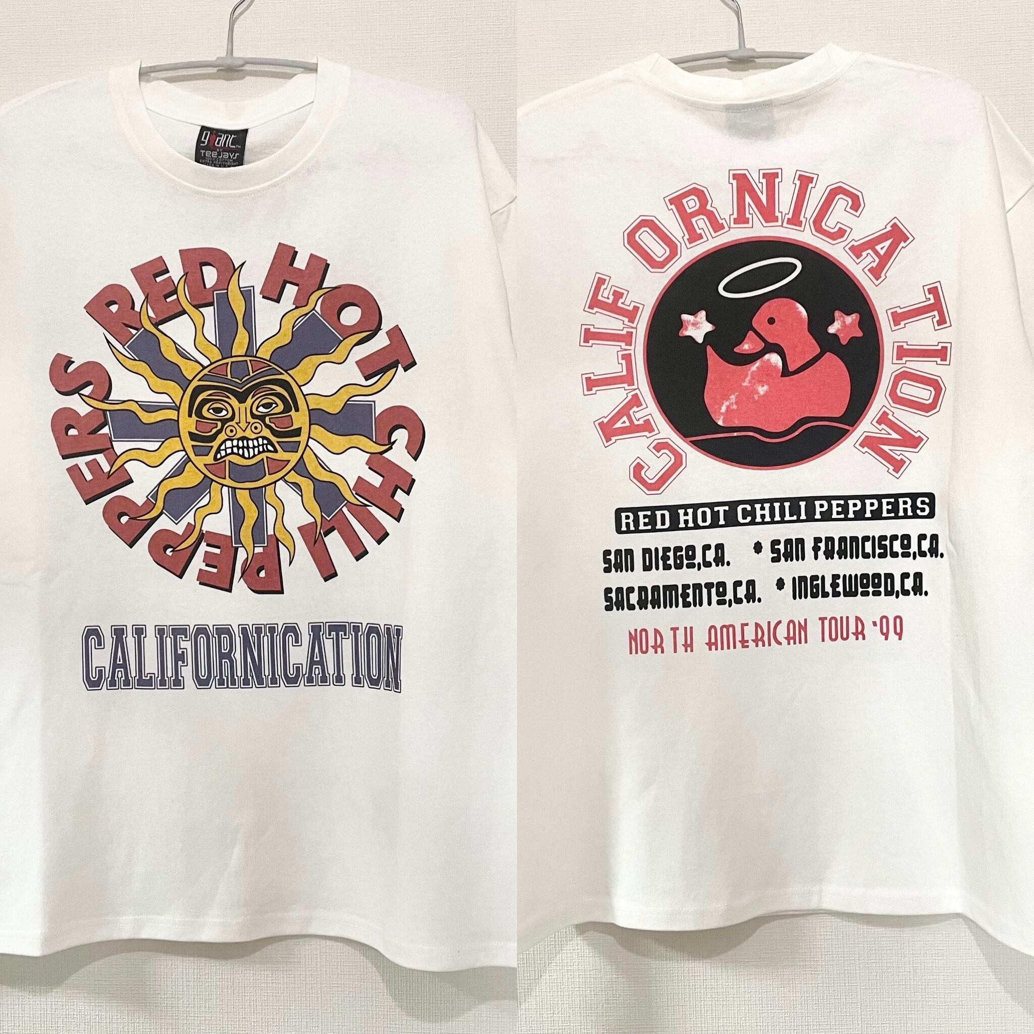 レッドホットチリペッパーズ Tシャツ RED HOT CHILLI PEPPERS レッチリ RHCP Tee