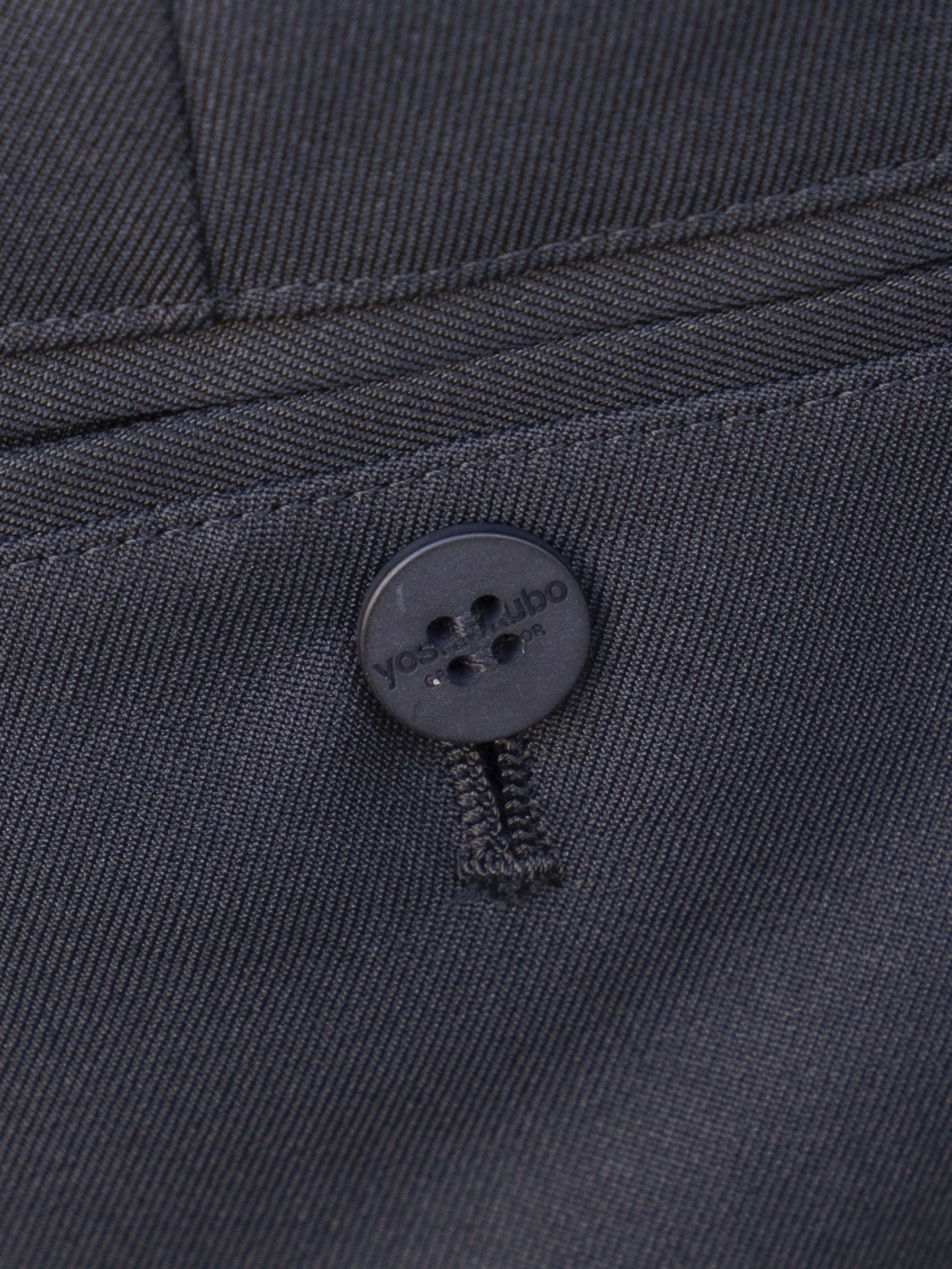BPS yoshiokubo TWILL WIDE PANT BLACK YKPT02 | BEST PACKING STORE