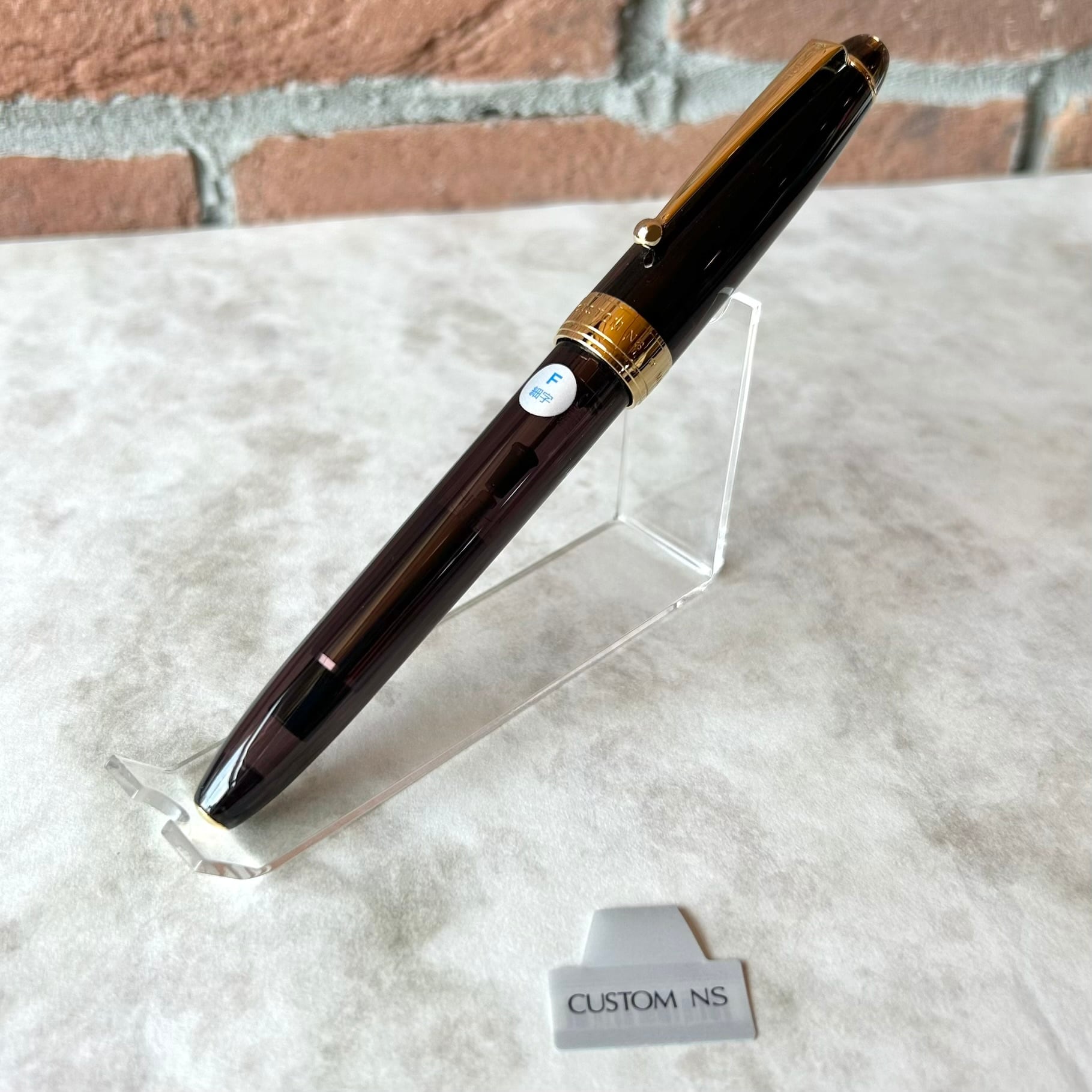 限定品　パイロット　カスタムNS　F PILOT 「 カスタムNS 万年筆（アドベンチャーブラウン）」／字幅F