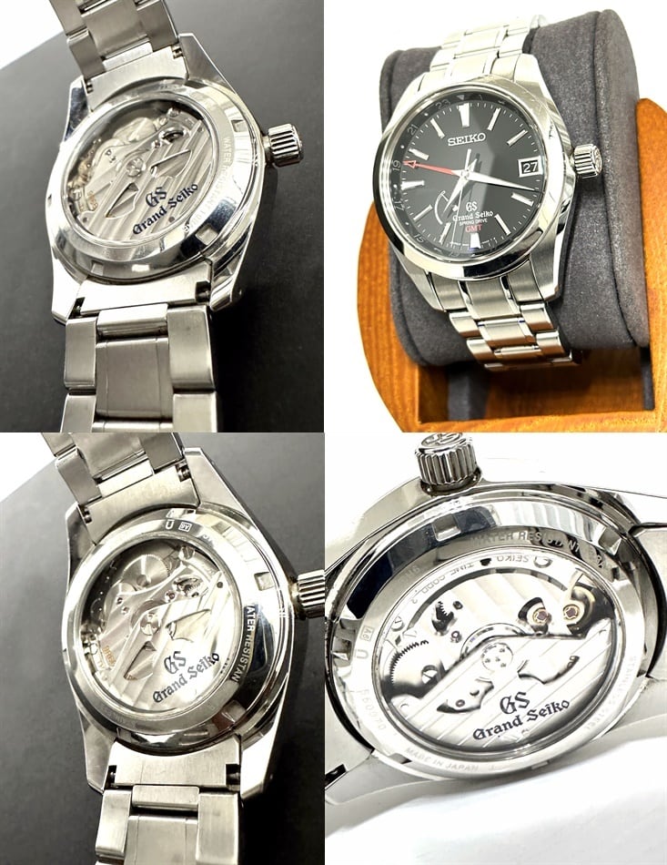 GRAND SEIKO グランドセイコー スプリングドライブ GMT SBGE011 裏スケ