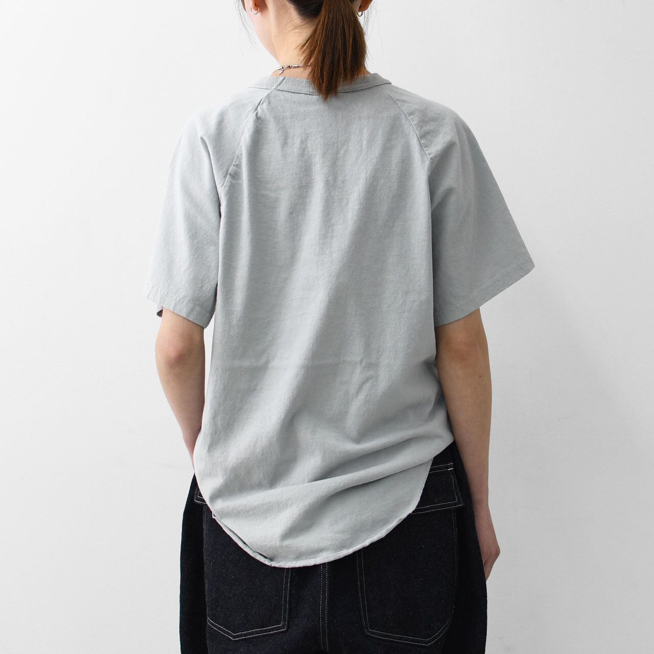 WALLA WALLA SPORT [ワラワラスポーツ] S/S BASEBALL TEE W/POCKET