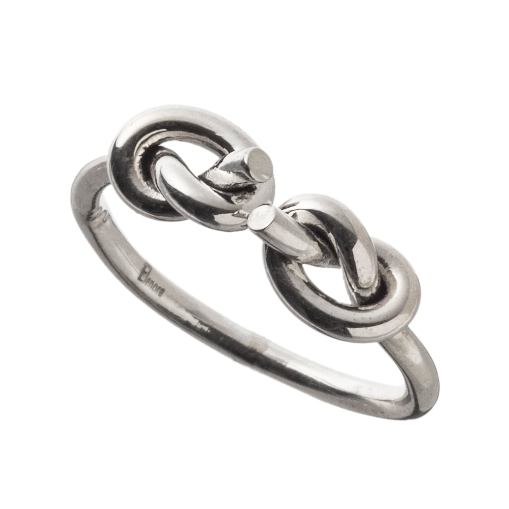 ELR0043 ノットフォークシルバーリング Silver jewelry | PAY ID