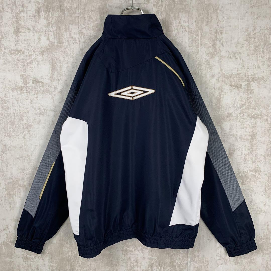 UMBRO アンブロ ジャケット ジャージ スエード デカロゴ ビッグロゴ レア-