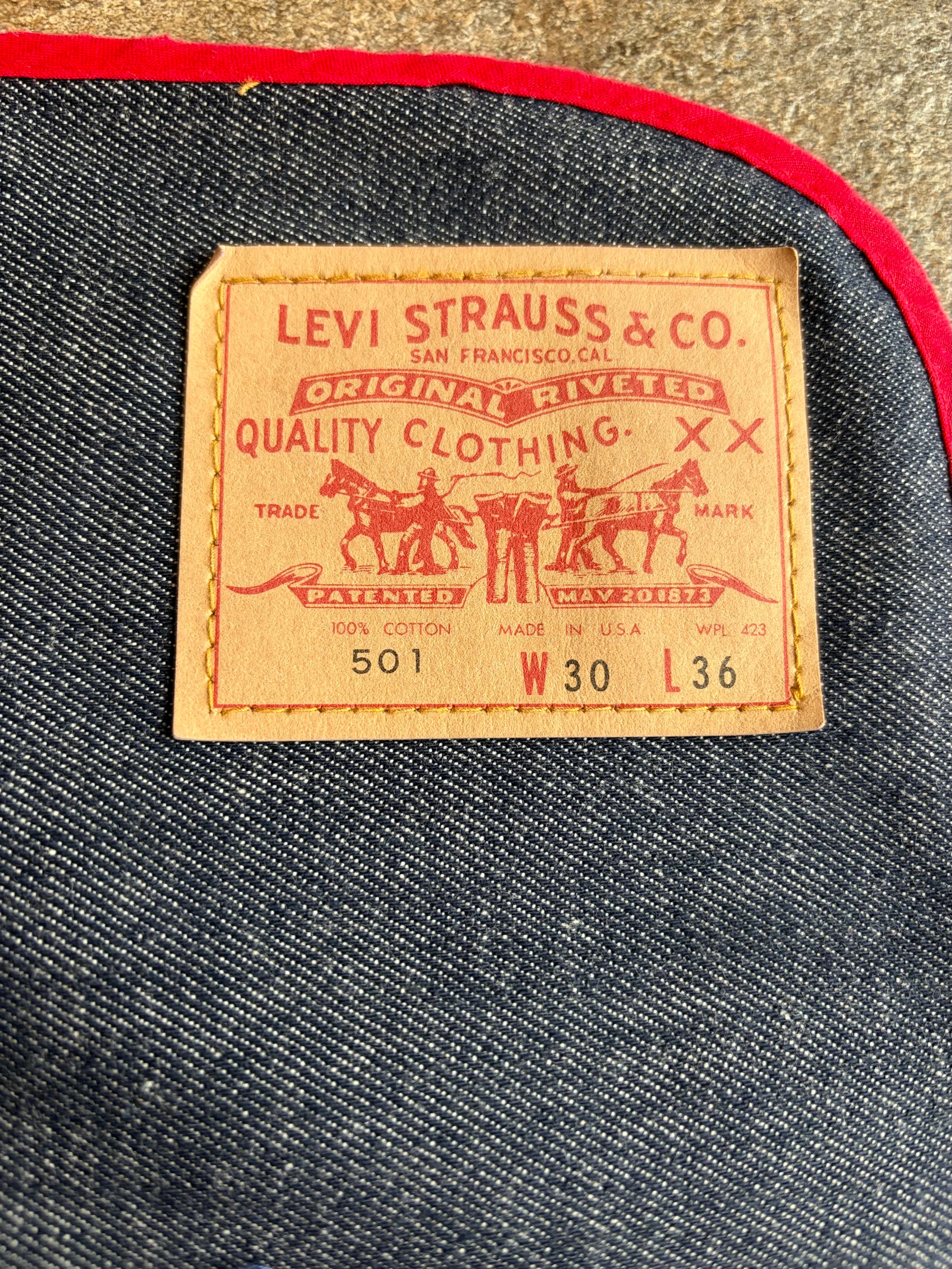 1970s Levi's リーバイスデニム プレイスマット / ランチョンマット