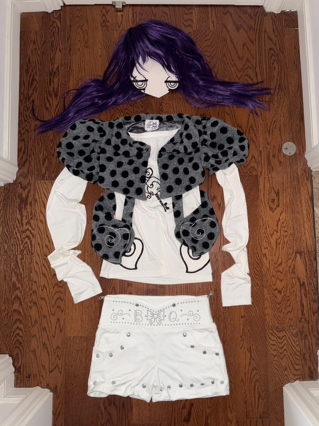 【Vestige】Key Glitter Long Tee