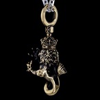 クラウン シーライオン ペンダントトップ オールブラス