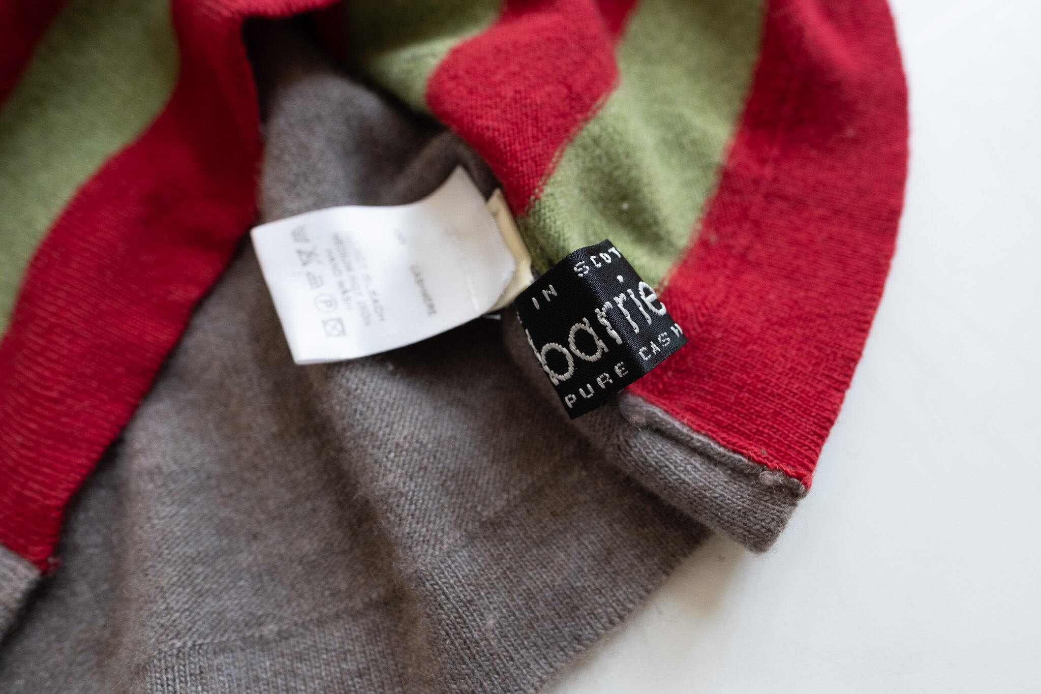 CLEMENTS RIBEIRO’ border cashmere knit | cauda