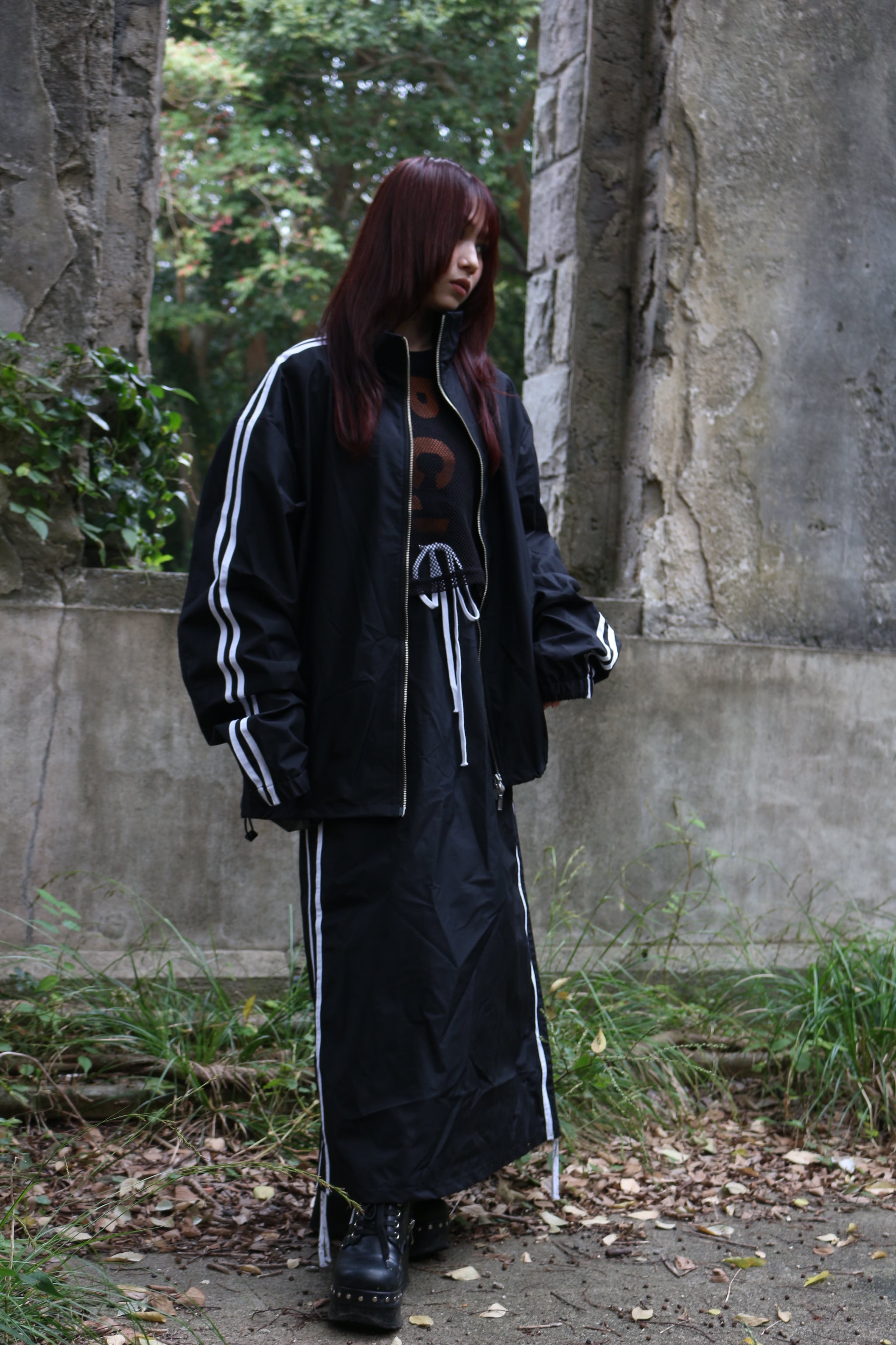 PCL-014]ナイロントラックジャケットnylon track jacket | CVS Clothes