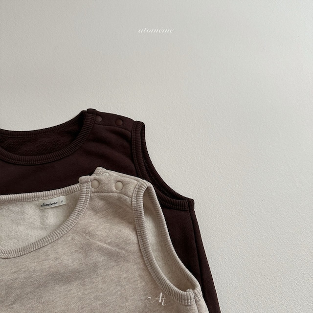 【即納】cozy snap vest