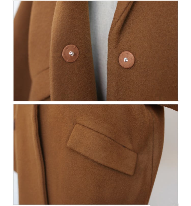 オーバーサイズロングコート S～2XLまで！超ロング丈 中綿裏地付き