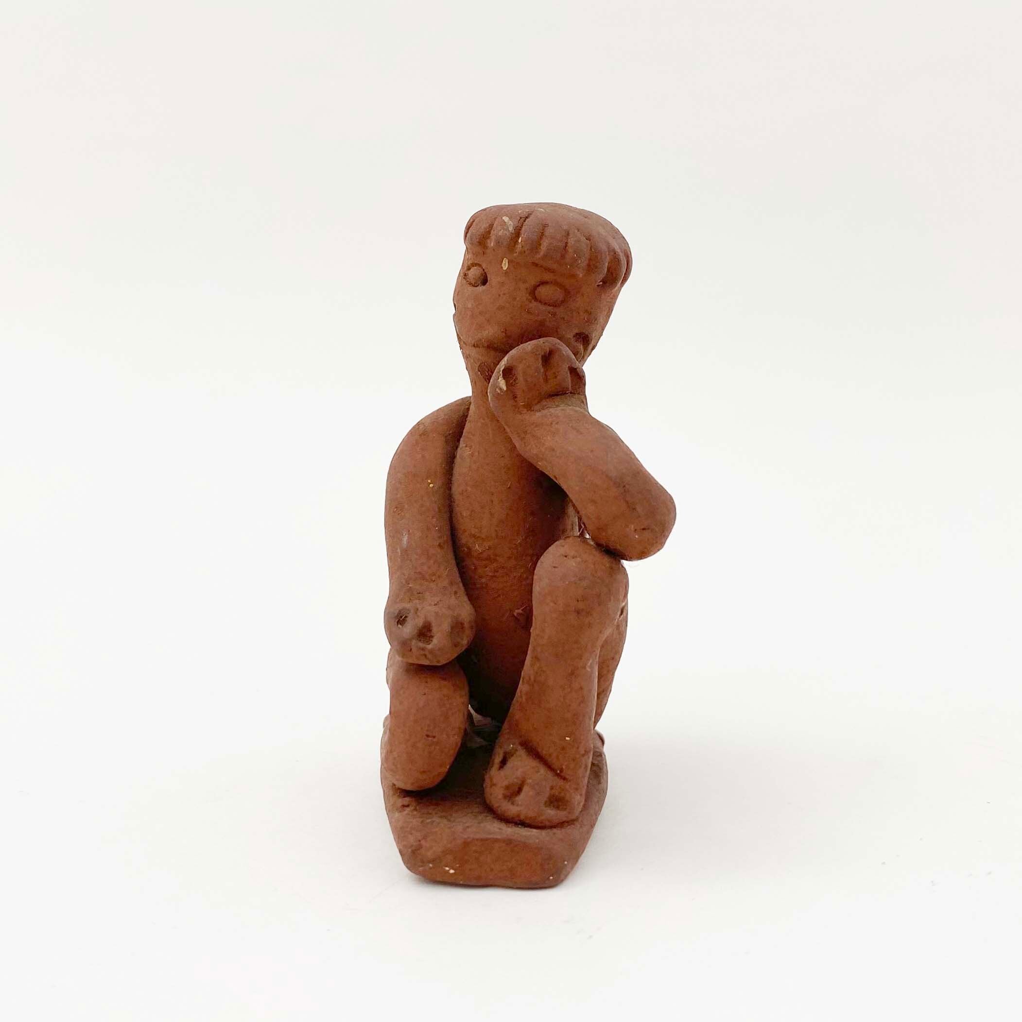 カッパの土人形