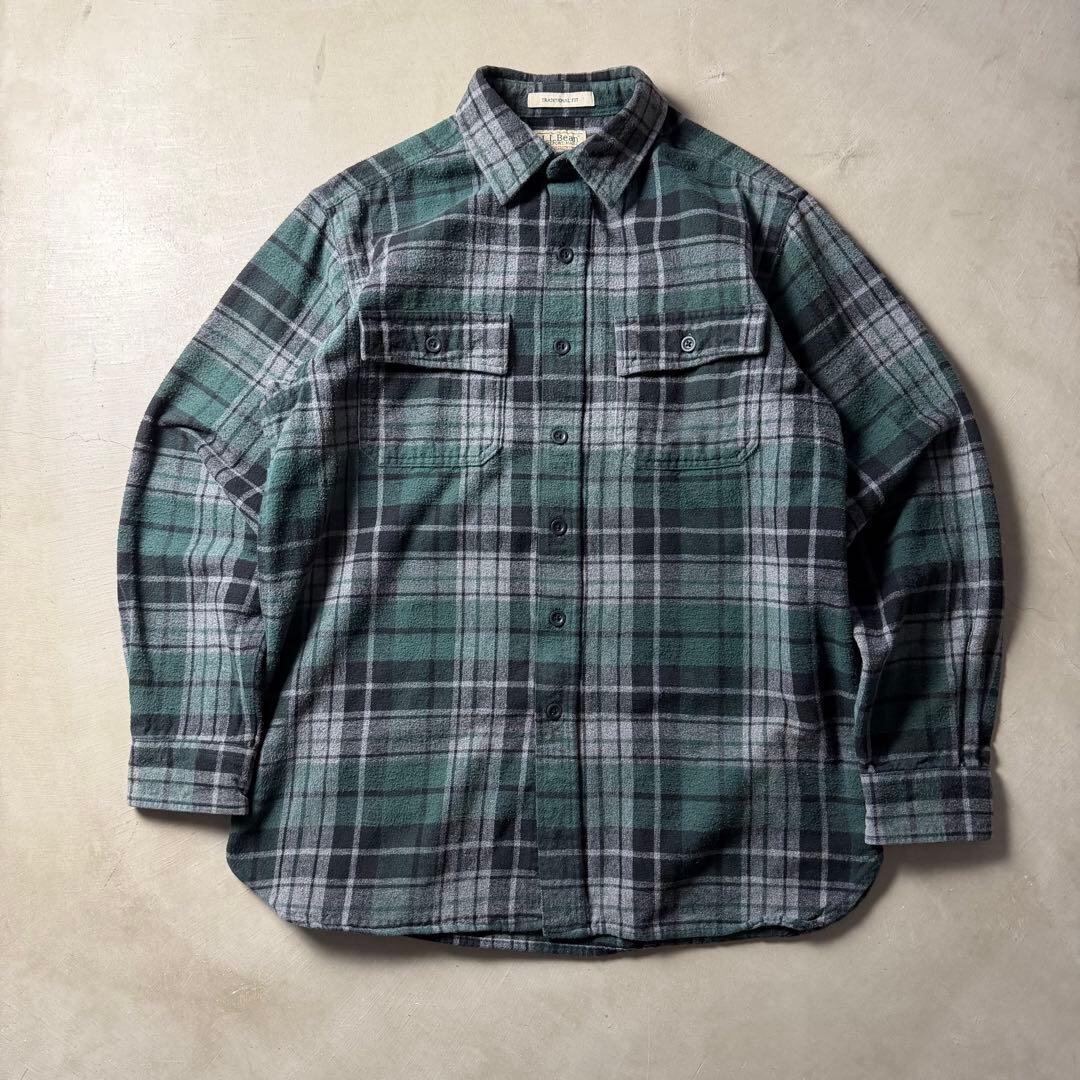 00s L.L.Bean CHAMOIS CLOTH SHIRT