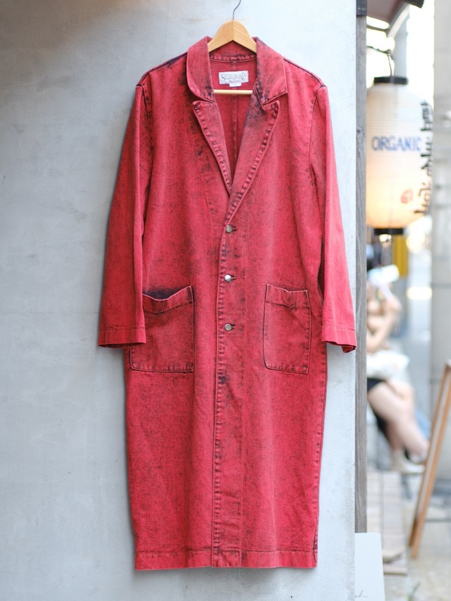 1980s "STEER BRAND DENIM COAT" MADE IN USA