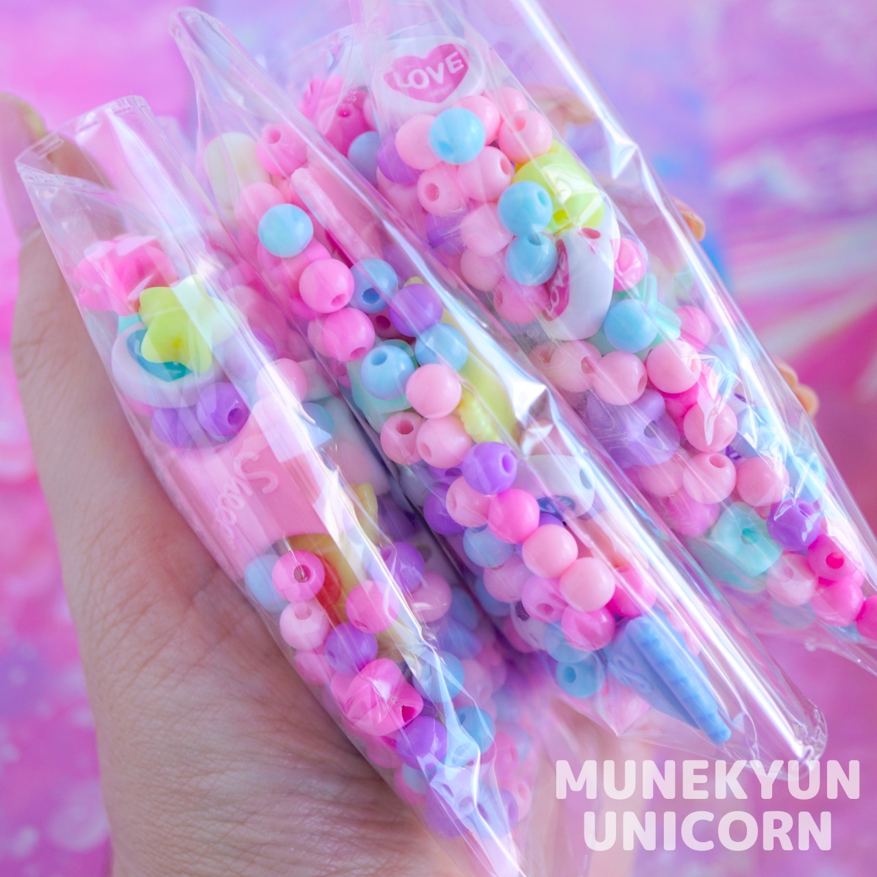 #486【40g】 お得な キャンディ シュガー ブレンド ビーズ / Great Value Candy Sugar Blend Beads