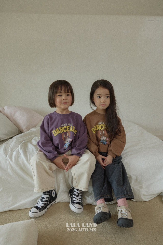 《予約》送料無料【lalaland】Rabbit Sweatshirt