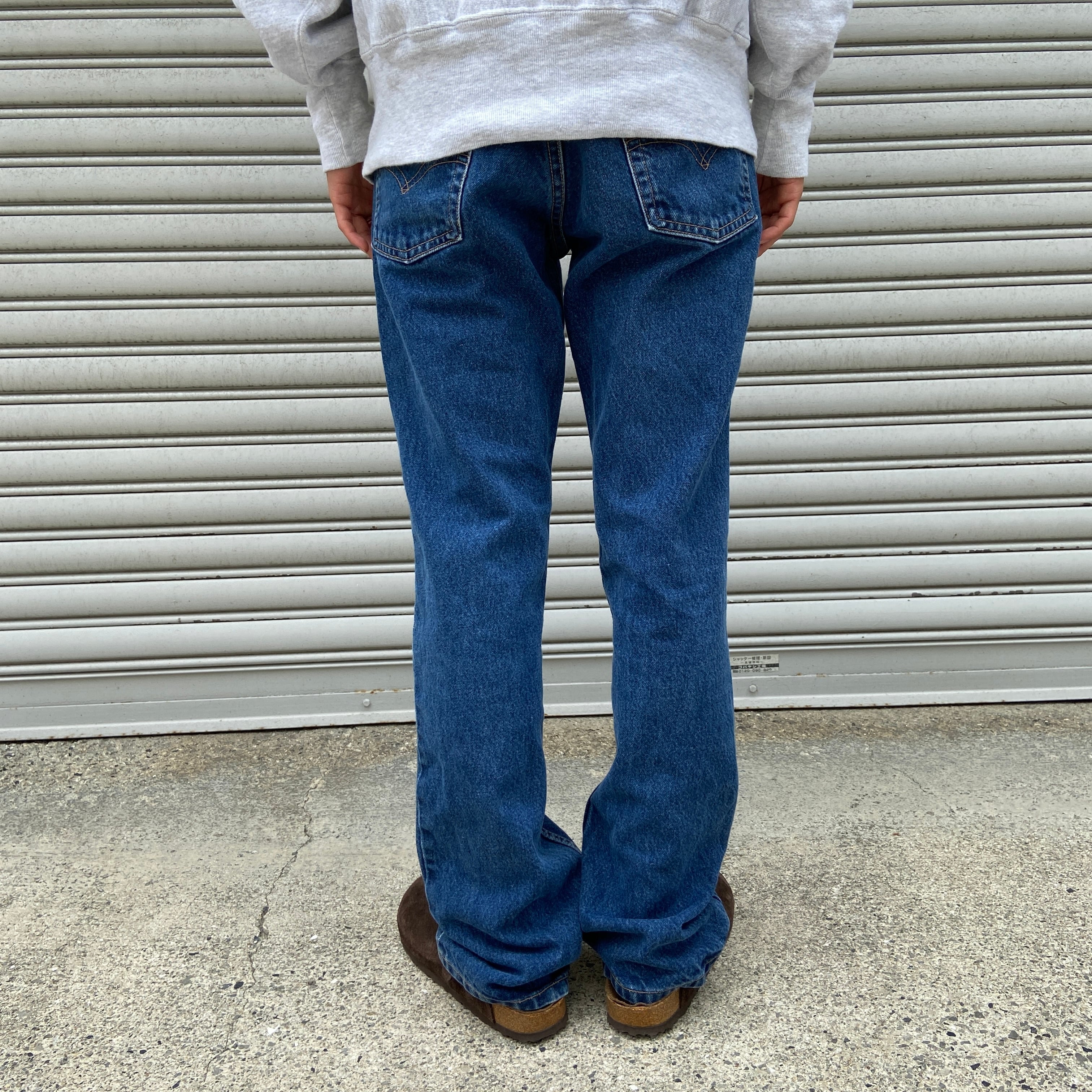 送料無料』Levi's USA製 517 ブーツカットデニムパンツ フレア W30L32 