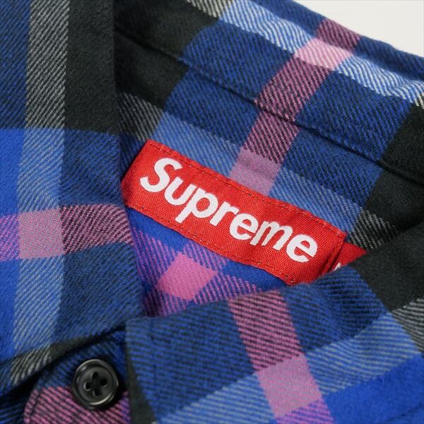 Size【M】 SUPREME シュプリーム 23AW Plaid Flannel Shirts Blue 長袖 ...