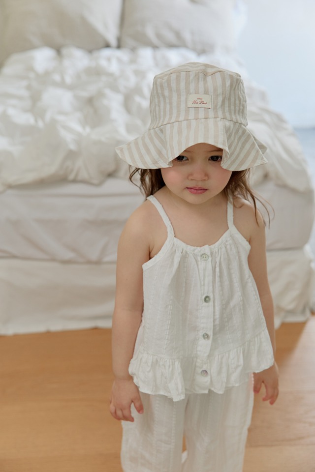 [予約][送料無料]≪ONU≫Striped Bucket Hat 57