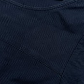 イタリア製 ROSSO35 ロッソ35 フレンチスリーブ ワンピース 44/ネイビー系 レディース 春夏 カジュアル