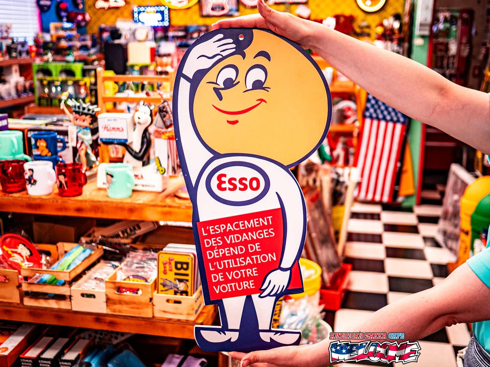 ⭐️アメリカンカントリー雑貨❤オットマンの小物入れ☘️りんご♦ドールベンチにも Amazon.co.jp: カントリー雑貨 アメリカン雑貨 ブルーハート