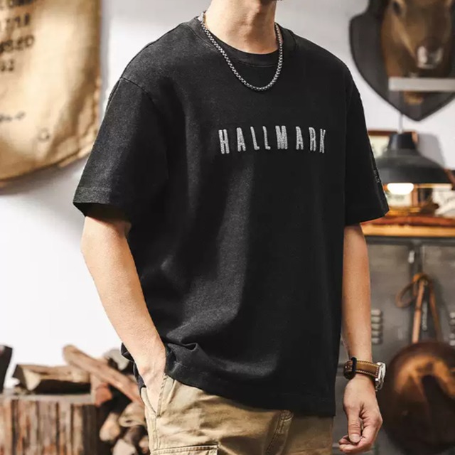 アメリカンレトロカジュアル半袖Tシャツ 225310