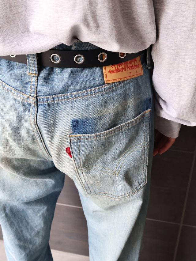 【junya watanabe×levi's】roll up design denim pants