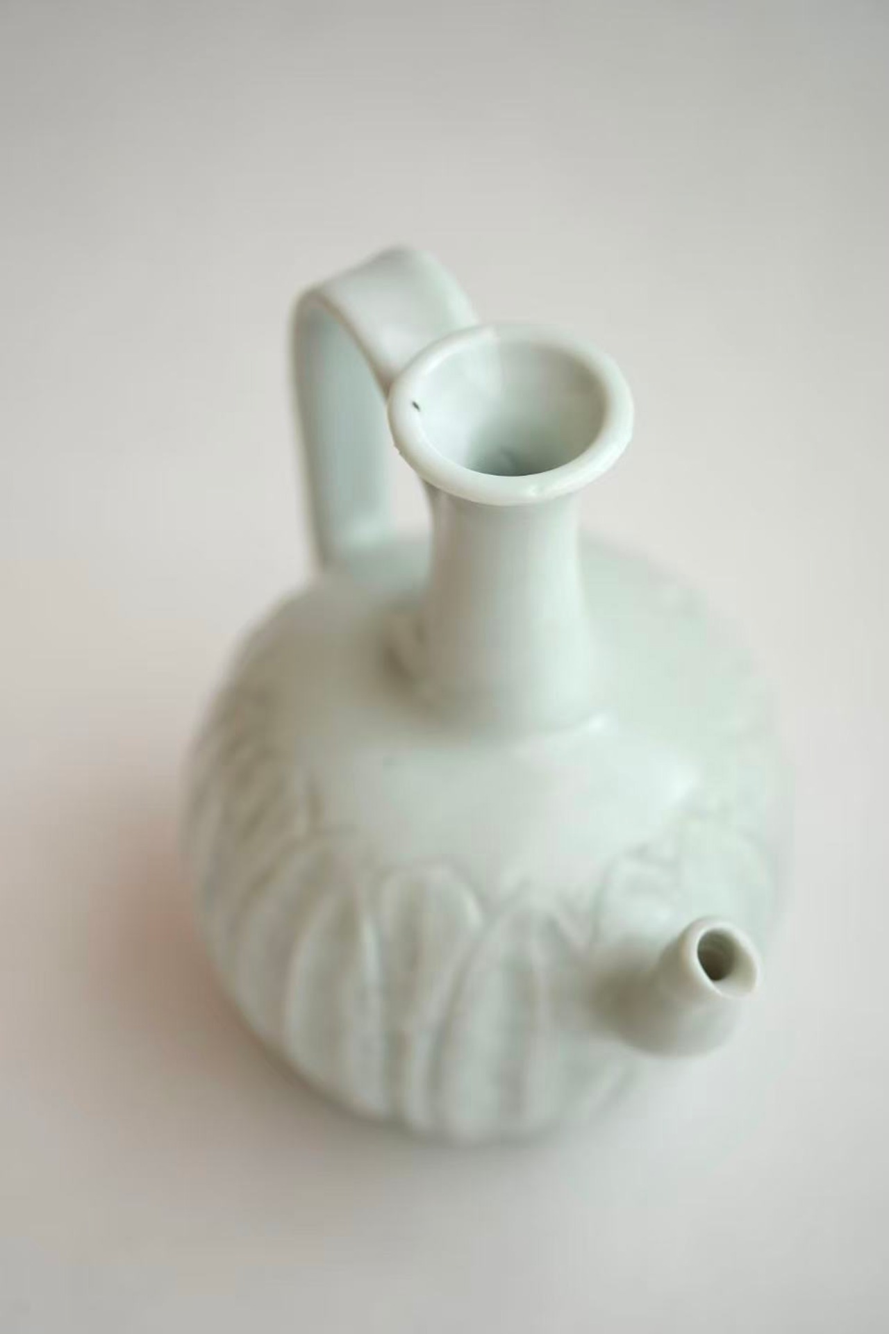 田村文宏 Fumihiro Tamura - 白磁水注 Pitcher