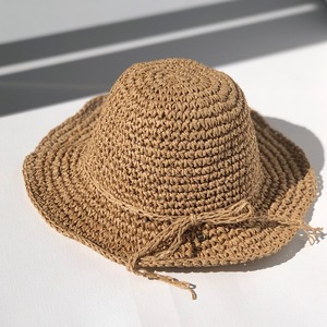 fini. straw hat - natural/child
