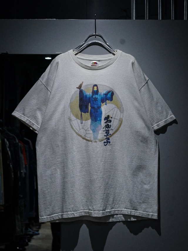 【add (C) vintage】"00's" "お伽草子" Print Design Loose T-Shirt