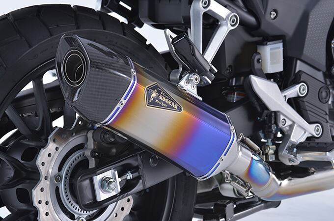 400X（'17～'18、'19～'21）リアルスペック シングル Type S チタン