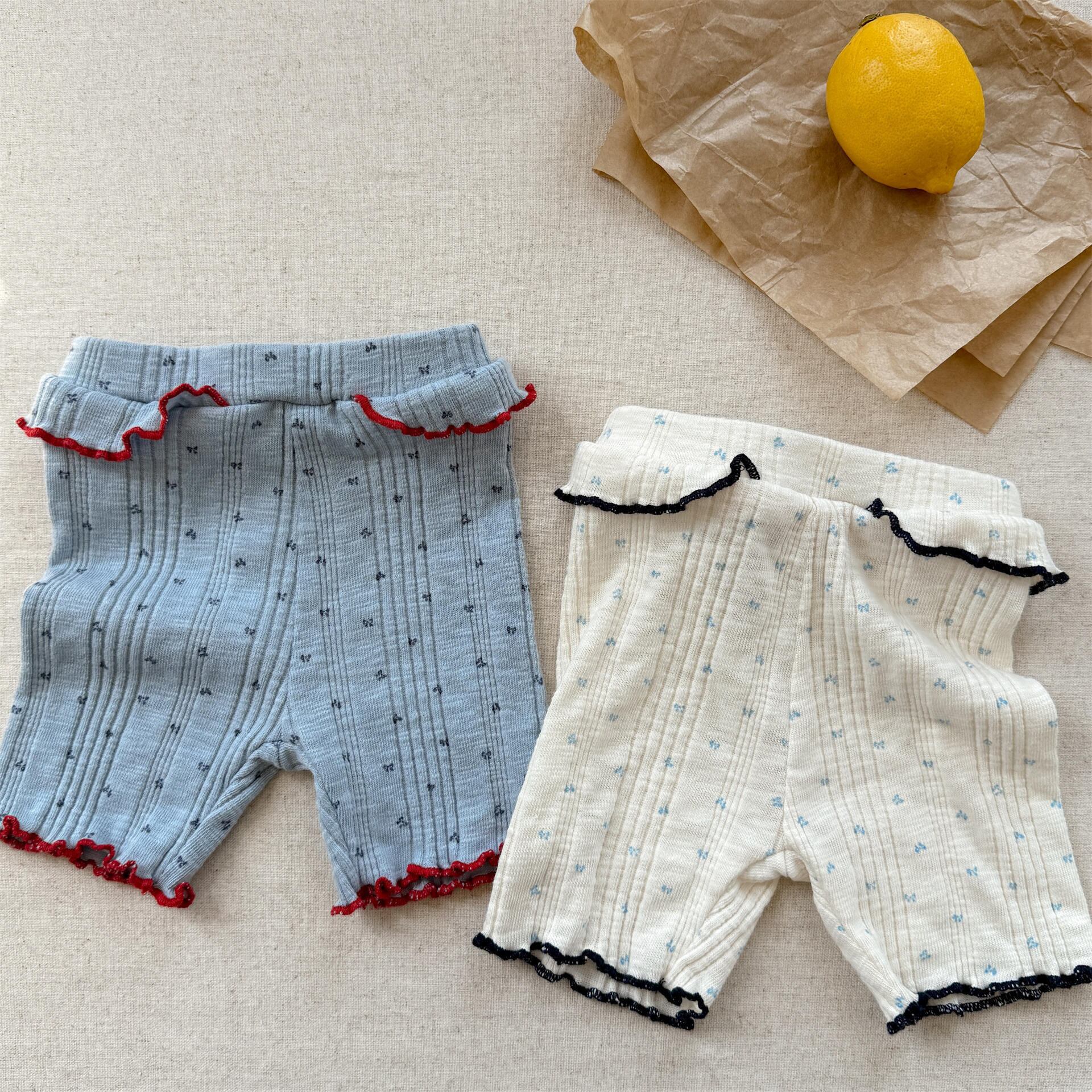 サイドフリルバイカーショーツ