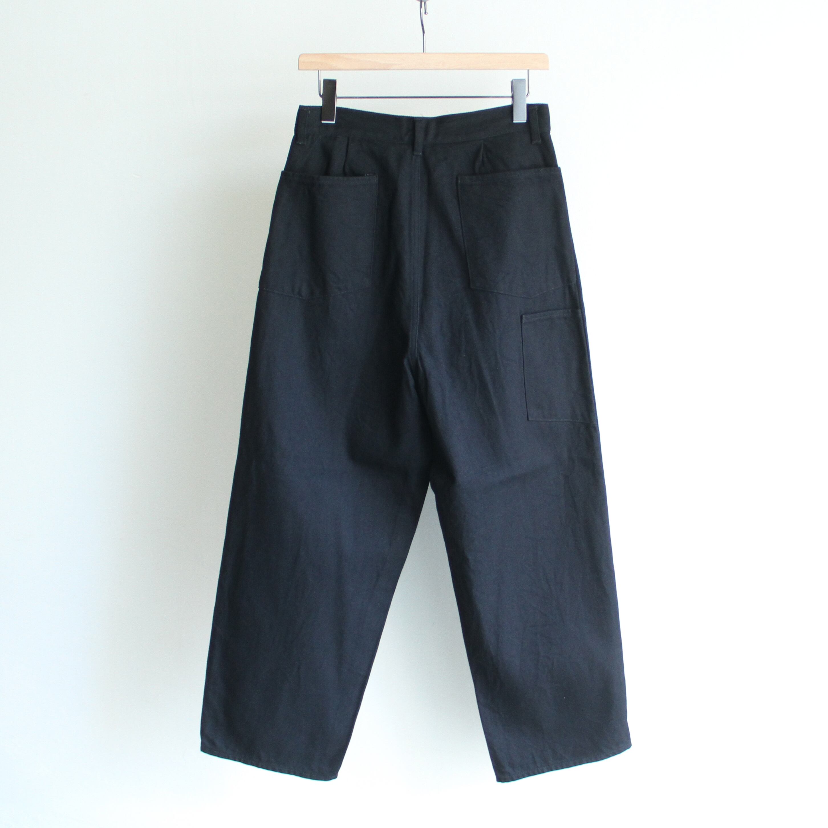 STILL BY HAND【 mens 】 12oz denim 1tuck pants | Terminal