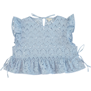 Bebe Organic / Lauren Top - Sky blue