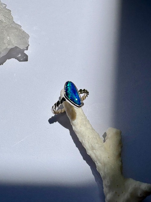 Australia Opal Ring size 11号