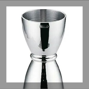 YUKIWA ユキワ U型メジャーカップ ステンレス 計量カップ 日本製 燕三条 業務用 キッチン用品 バー用品 カクテルメジャー 計量器具 目盛付き 調理器具 プロ仕様 カフェ レストラン バーテンダー用品 シンプル おしゃれ 高耐久 衛生的 人気雑