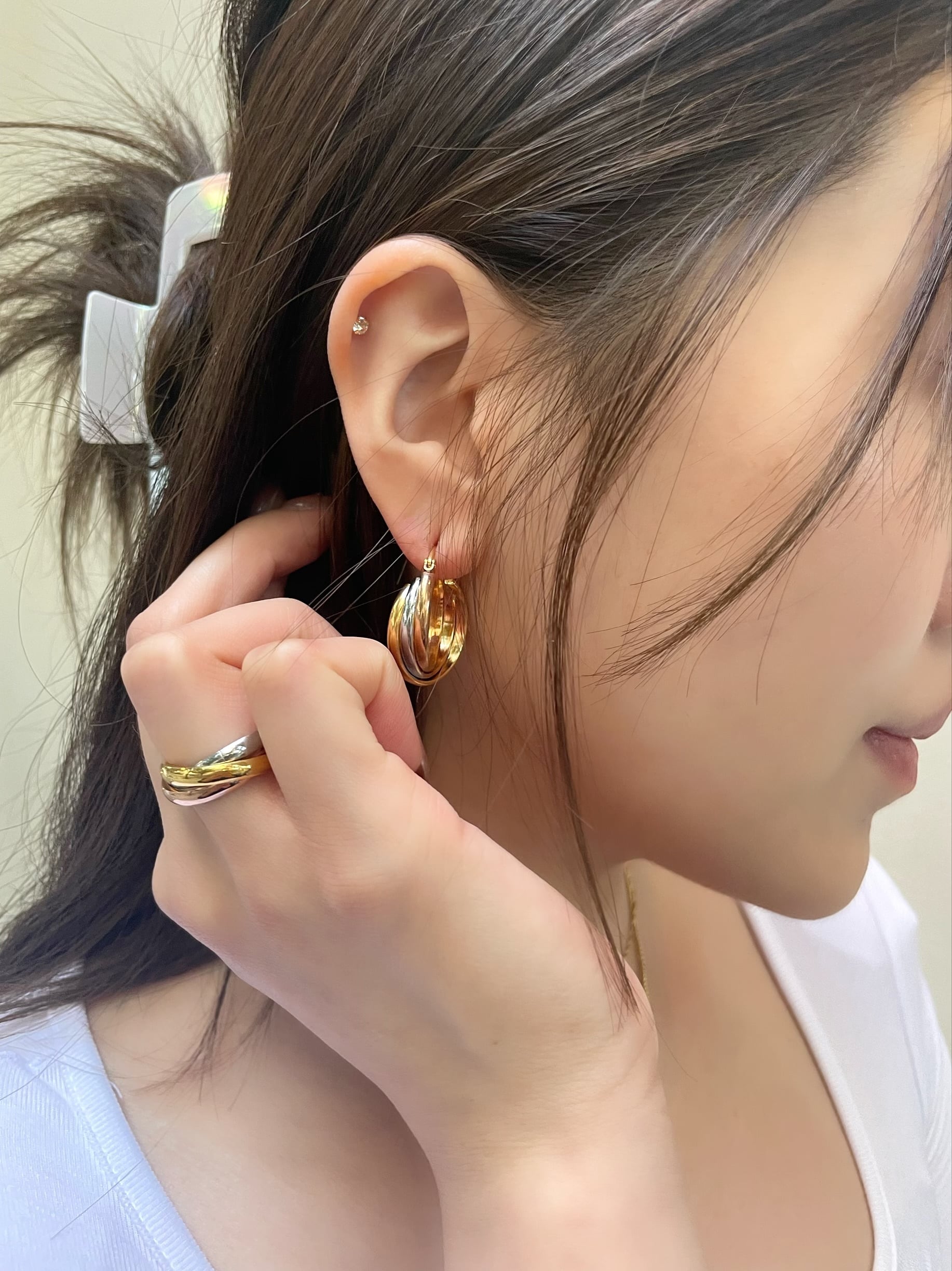 トリニティピアス | jewelrychaco