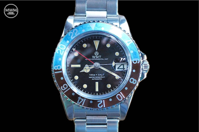 WMT Sanford MKII– Interchangeable Bezel / Aged edition /Pepsi & Burgundy