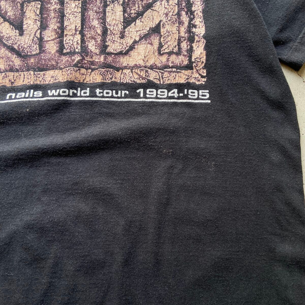 ユーロツアー Nine inch nails vintage バンド #2063