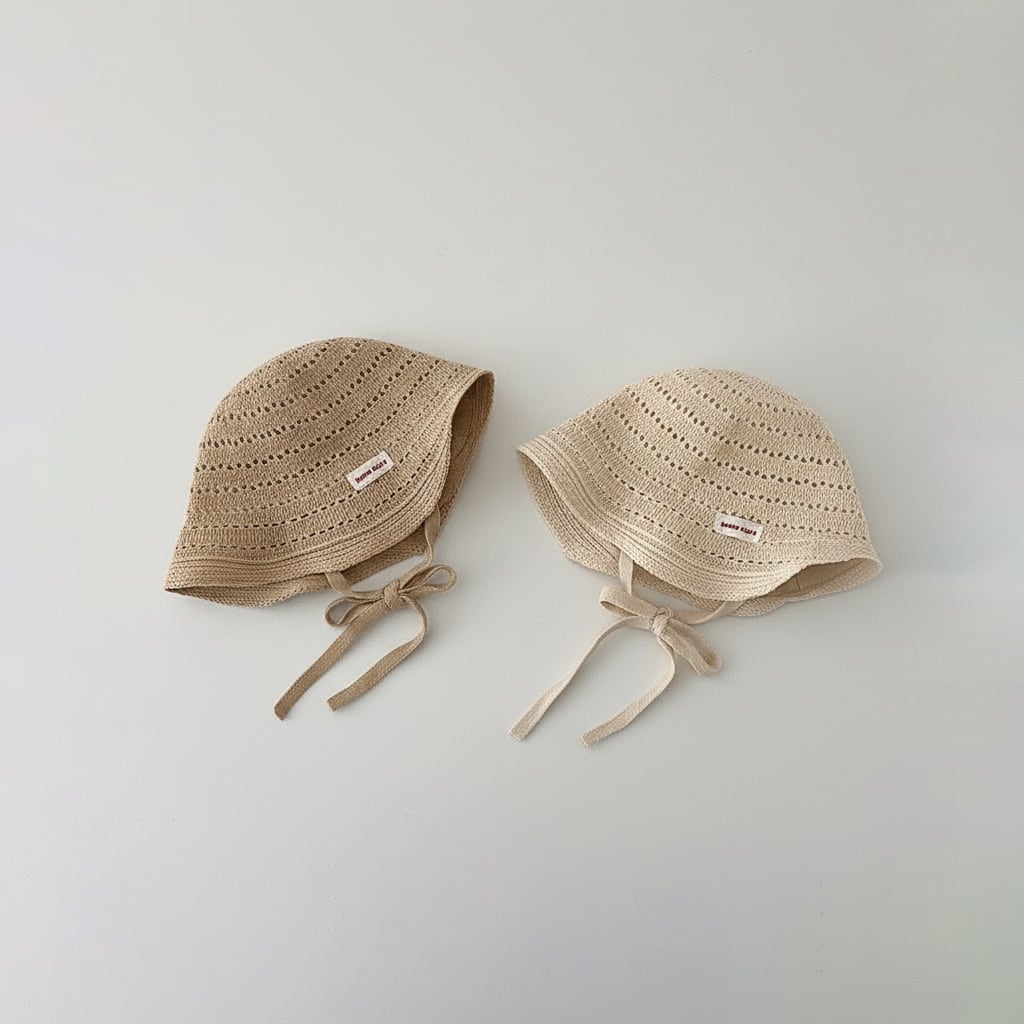 作家miteさん　えん帽子　麦わら HAT】カジュアル麦わら帽子 | Betty