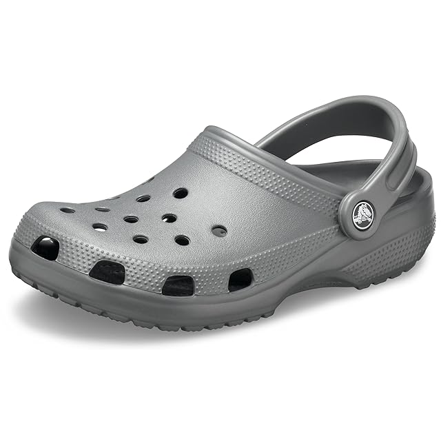 Crocs グレー スリッポンサンダル*8 CROCS(クロックス)] サンダル クラシック Slate Grey 28 cm | essential