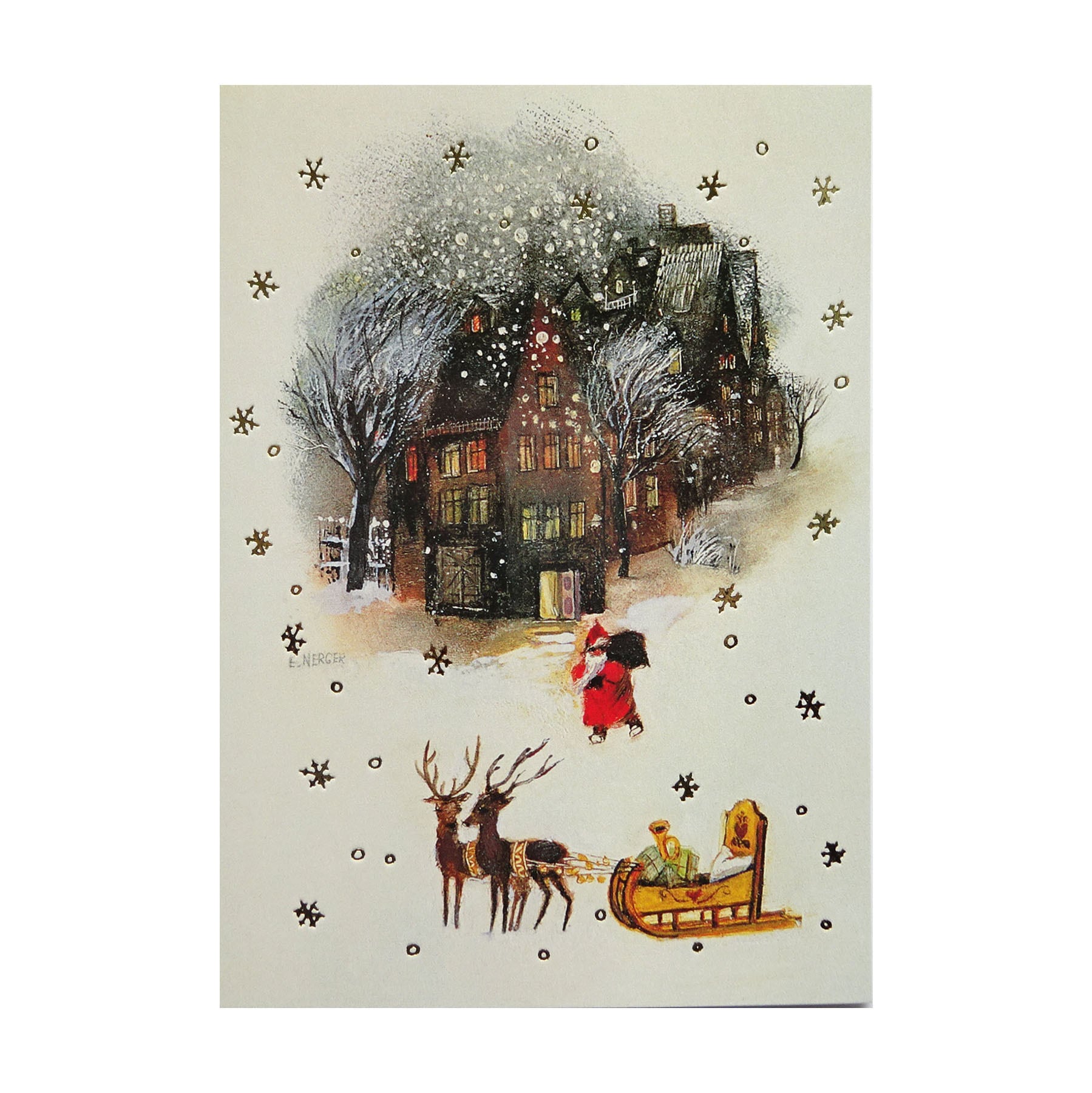 クリスマスポストカード ERIKA NERGER LAG-1559 | paperstory